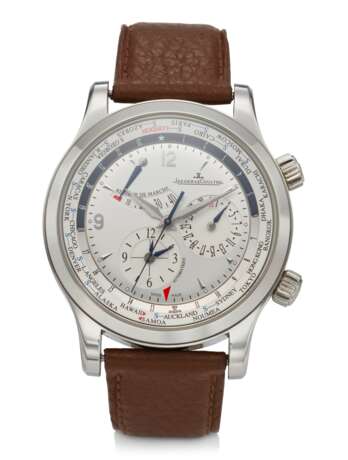 Jaeger-LeCoultre. JAEGER LECOULTRE, MASTER CONTROL WORLD GEOGRAPHIC, WORLD TIME, STEEL, REF. Q1528420 - Foto 1