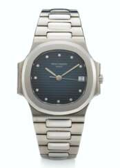 PATEK PHILIPPE, NAUTILUS, STEEL, DIAMONDS, REF. 3800/1