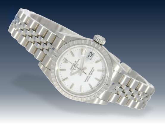 Armbanduhr: luxuriöse, ungetragene Damenuhr Rolex Lady Date Ref.29240 mit Originalpapieren und Originalkarton - фото 2