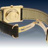 Armbanduhr: sehr seltene, große vintage Herrenuhr von Cartier, "Tank Jumbo Automatique", 18K Gold, 70er Jahre - photo 2