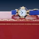 Armbanduhr: luxuriöse vintage Cartier-Rarität, Damenuhr Cartier "Andine" Ref. 89010000 von 1983 mit Originalbox & Originalpapieren - Foto 2