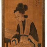 Darstellung einer lesenden Dame im Stil von Tang Yin (1470-1524) - photo 4