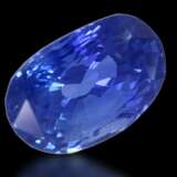 Steine: sehr schöner, natürlicher blauer Ceylon-Saphir von 3,67ct - фото 1