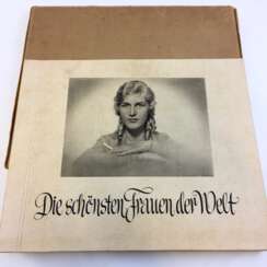 Zigarettenbilder-Album: Die schönsten Frauen der Welt. Dargestellt durch die Schönheitsköniginnen aller Länder.