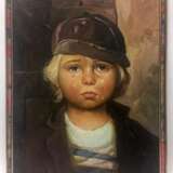 Giovanni Bragolin: Weinende Kinder / Weinender Junge und Weinendes Mädchen, Kunstdrucke im Rahmen, sehr gut. - Foto 3