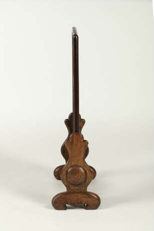 Tischstellschirm aus Holz mit Spiegel - photo 4