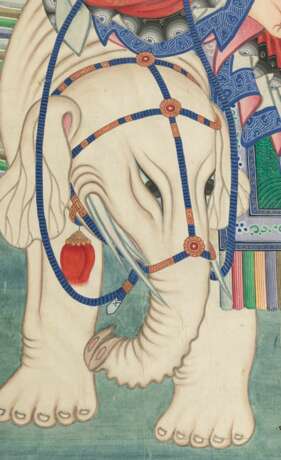 Der Bodhisattva Puxian (Samantabhadra) auf einem Elefanten - Foto 2