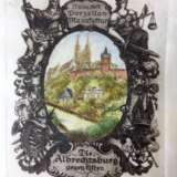 Alfred Gelbhaar: "Die alte Markgrafenstadt Meißen wie sie sich präsentieret im Jahre 1921". Kupferstiche, Pergamenthaut! - фото 6