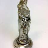 Bauernsilber / Katzensilber / Silberglas: Maria mit Jesus / Muttergottes / Madonna mit Gotteskind. - photo 2