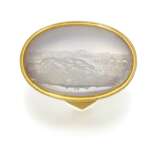 CHARLES WEIGELL, 19TH CENTURY WHITE AGATE INTAGLIO RING - фото 1