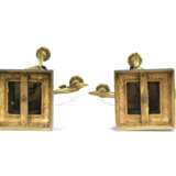 A PAIR OF LOUIS-PHILIPPE ORMOLU AND PATINATED-BRONZE THREE-LIGHT CANDELABRA - фото 2