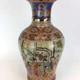 Große Balustervase / große bauchige Vase, China, von Hand bemalt, frühes 20. Jahrhundert, sehr guter Zustand. - photo 2