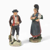 1 Paar Schweizer Trachtenfiguren - фото 1