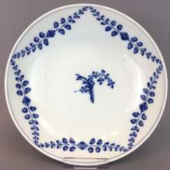 Prunk-Schale / Anbiet-Schale: Meissen Porzellan, Dekor Feston- und Lorbeer-Muster, Marcolini-Periode 1774 - 1817, prima