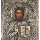 Christus Pantokrator mit Silberoklad - фото 1