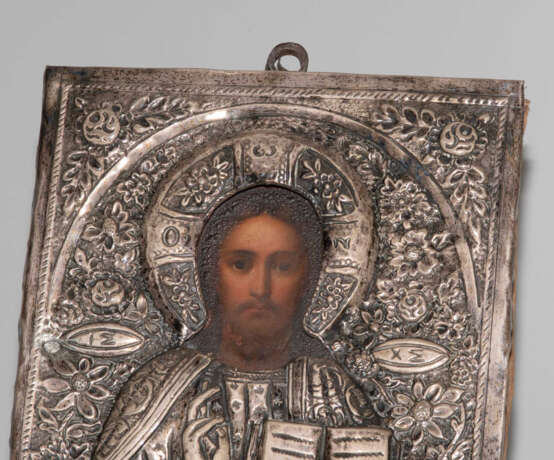 Christus Pantokrator mit Silberoklad - фото 5