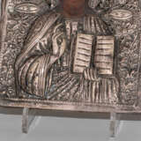 Christus Pantokrator mit Silberoklad - photo 6