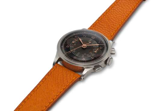 Lemania. LEMANIA, STEEL, CHRONOGRAPH WITH TWO-TONE DIAL - photo 2