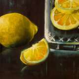 Peinture « Ah, les citrons ! », Toile sur le sous-châssis, Couteau à peindre, Art contemporain, Nature morte, Ukraine, 2021 - photo 2