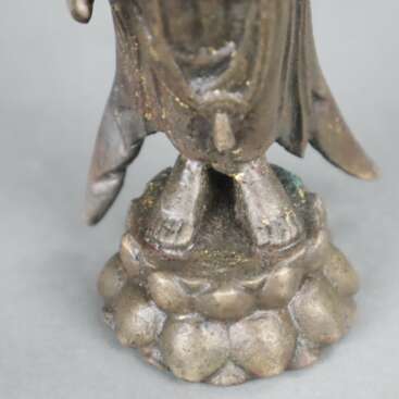 Bronzefigur eines Bodhisattva - Foto 5