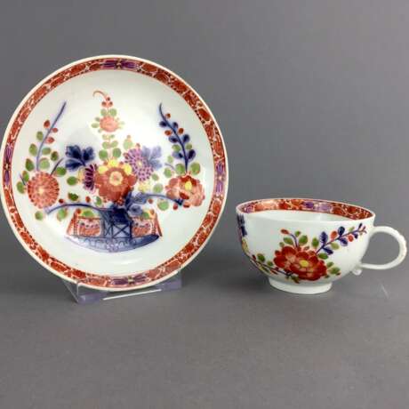 Seltene Tasse: Meissen Porzellan, 1730 - 1735. Tischchenmuster. Sehr selten und sehr gut. - Foto 1