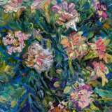 Painting “Amaryllis”, Canvas, Oil paint, Art deco (1920-1939), flowers, Cyprus, 2017 - photo 1