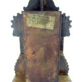 Portal-Uhr / Aufsatzuhr: Holzgehäuse, Boston manufactured by The E. Ingraham Co., um 1900, sehr gut. - Foto 3