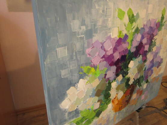 Painting “Bouquet of mermaids”, Canvas on the subframe, Oil, Contemporary art, Still life, Ukraine, 2021 - photo 2