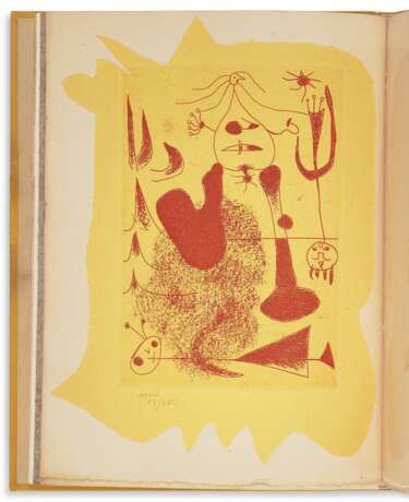Miró, Joan. Alice Paalen Rahon (Chenecey-Buillon 1904-1987 Mexico) et Joan Mir&#243; (Barcelona 1893-1983 Palma) - фото 1