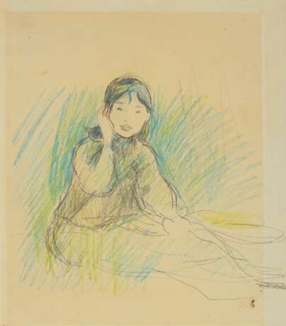 Morisot, Berthe. Berthe Morisot (Bourges 1841-1895 Paris) - фото 1