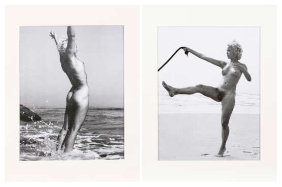 DE DIENES, André (1913 Siebenbürgen - 1985 Los Angeles). de Dienes? : 2 weibliche Akte mit blonder Frau. - фото 1