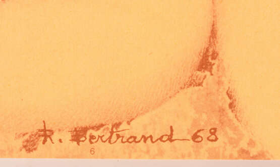 BERTRAND, Raymond (*1945). Bertrand Raymond. - фото 2