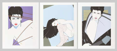 3 Pop-Art- Werke mit weiblichen Akten.