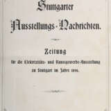Stuttgarter Ausstellungs-Nachrichten Zeitung für die Elektrizitäts- und Kunstgewerbe-Ausstellung zu Stuttgart im Jahre 1896 - Foto 6