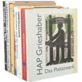 8 Bücher HAP Grieshaber HAP Grieshaber - Das Plakatwerk - Foto 1