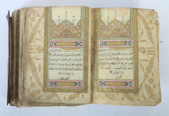 Koran wohl Persien 19. Jahrhundert - Foto 2