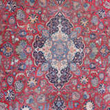 Kashan Medaillonteppich Zentralpersien - Foto 2