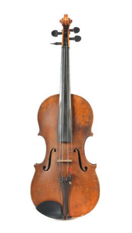 Geige auf innenliegendem Zettel bezeichnet: ''Mstr. Friedr. Wilh. Guthmann in Klingentahi 18 ?'' - photo 1