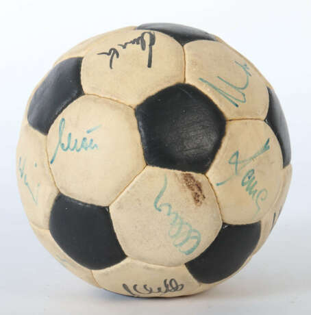 Autogrammball WM 1970 Lederball MUNDIAL ELAST der Firma Adidas (MADE IN SPAIN) - фото 2