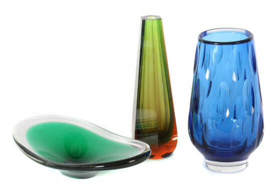 2 Vasen und Schale WMF Geislingen - фото 1