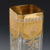 Jugendstil-Vase mit Gold- und Emailmalerei - photo 2