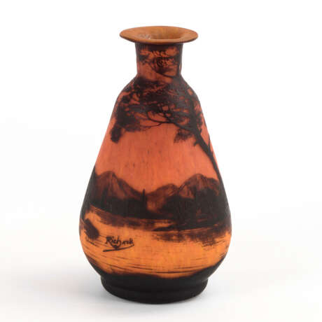 Vase "Cameo" mit Landschaftsdekor - photo 2