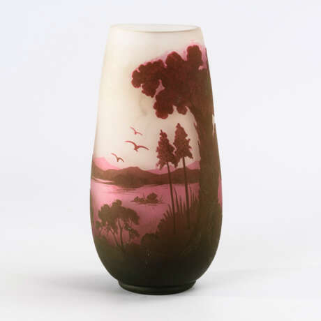 Vase mit Landschaftsdekor - Foto 2