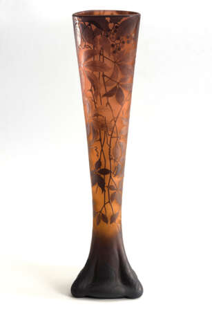 Große Jugendstil-Vase "Vigne vierge" - photo 3
