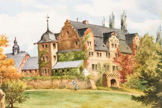 Ansichtenteller "Schloss Wernburg" - photo 2