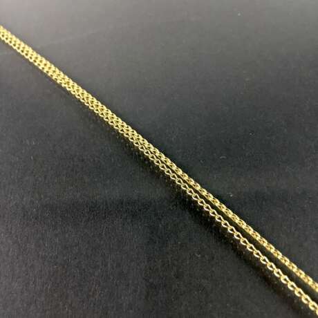 Sehr lange Kette / Halskette: Gelbgold 585, Länge 91 cm. - фото 1
