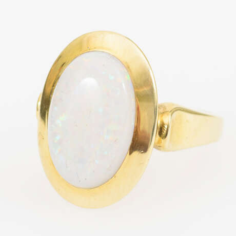 Ring mit Weißem Opal - фото 2