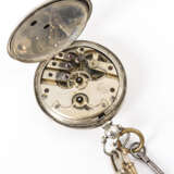 Silberne Savonnette mit silberner Uhrenkette für den osmanischen Markt - фото 5