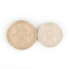 2 Münzen Deutsches Reich