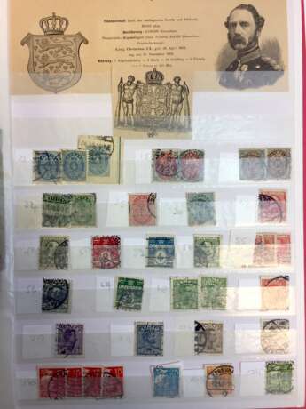 Briefmarkensammlung: Großbritanien / England. Österreich. Schweiz. Norwegen. USA. Belgien. Luxemburg. - фото 3